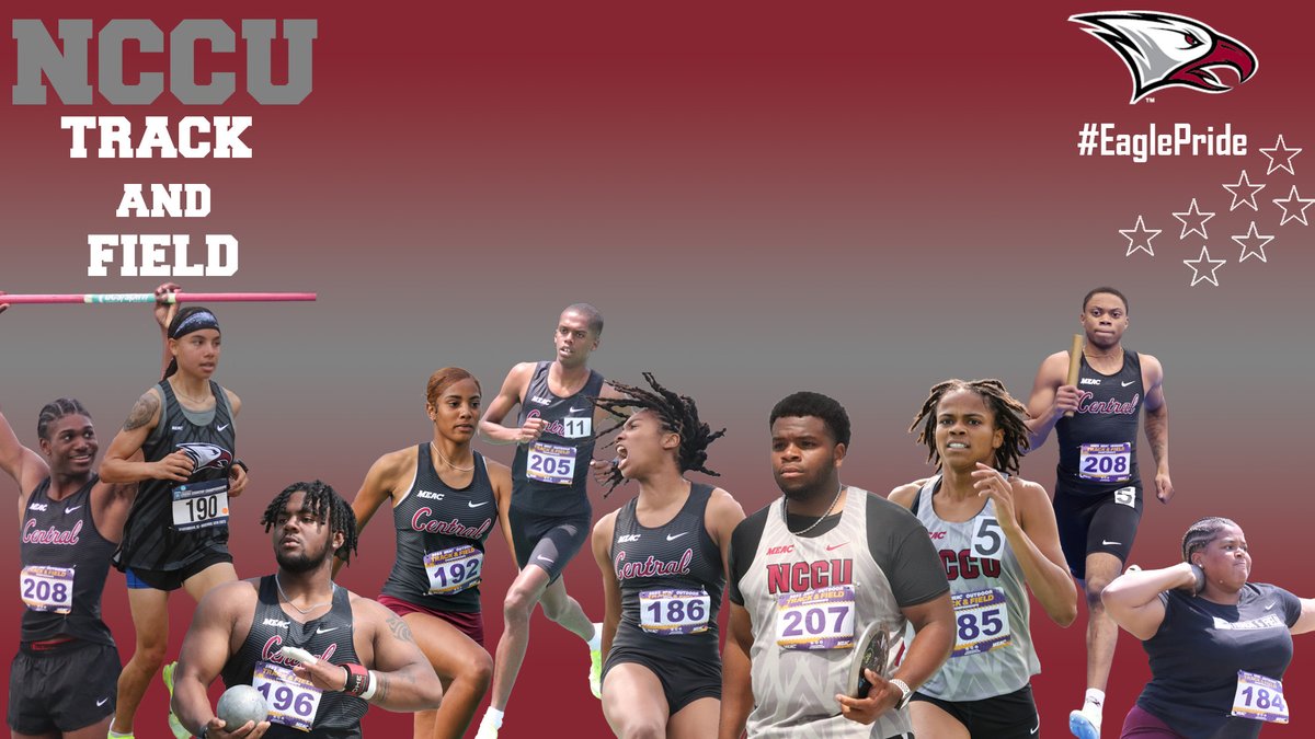 NCCU Athletics (@nccuathletics) on Twitter photo SEASON PREVIEW: The NCCU track & field teams begin the indoor season on Saturday, Dec. 2 at the Visit Winston-Salem College Kick-Off. #EaglePride | <a href="/NCCUTrack_Field/">NCCU Track & Field</a>
FULL SEASON PREVIEW: nccueaglepride.com/news/2023/12/1… SEASON PREVIEW: The NCCU track & field teams begin the indoor season on Saturday, Dec. 2 at the Visit Winston-Salem College Kick-Off. #EaglePride | <a href="/NCCUTrack_Field/">NCCU Track & Field</a>
FULL SEASON PREVIEW: nccueaglepride.com/news/2023/12/1…