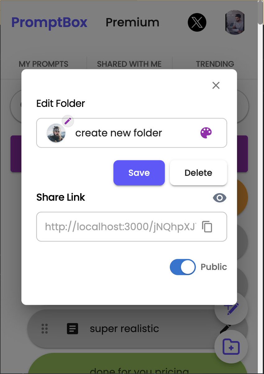 promptbox_ai's tweet image. Picture uploading for organizing folders &amp;lt;3