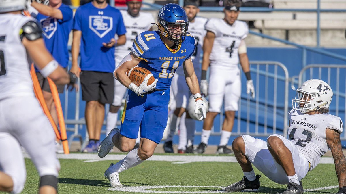 DkReese11's tweet photo. #AGTG After a great conversation with @CoachBrooksS im blessed to receive my 5th offer from @SavageStormFB @coachjohnking @CoachClaiborne @Lobo_Football @longviewgameday https://t.co/zso32bw8NH