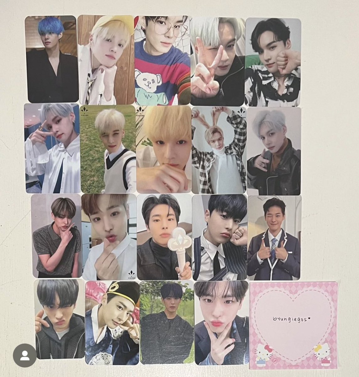 2binlover's tweet photo. first picture - $25 each
second picture - $18 each
third picture - $22 each
fourth picture - $12 each

#victonwts #wtsvicton #victon #kpopwts #wtskpop https://t.co/S9eYhLkU6X