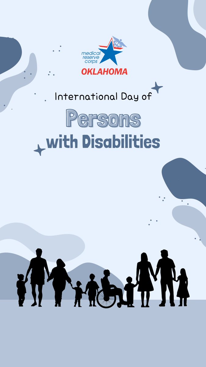 Today we celebrate International Day of Persons with Disabilities. When planning for emergencies, please make sure you are planning for any special needs & include all family members in the planning process.  #InternationalDayofPersonswithDisabilities #InclusivePlanning