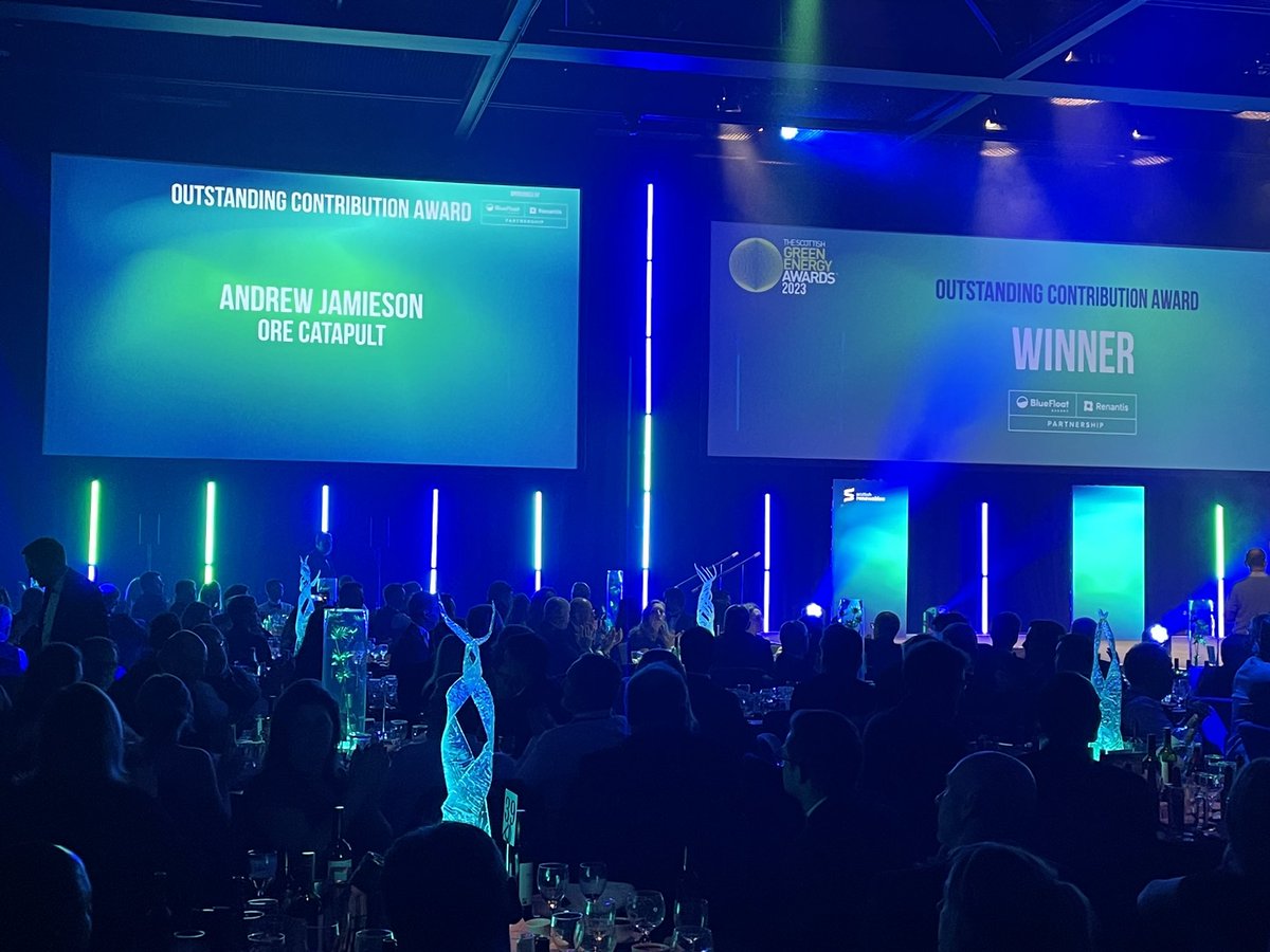 CharlesThomps15's tweet photo. Genuinely proud and delighted to see my boss of 10 years, Andrew Jamieson, recognised for his outstanding contribution to the renewable energy industry. Truly deserving #sgea23 https://t.co/E4kPpnvKpP