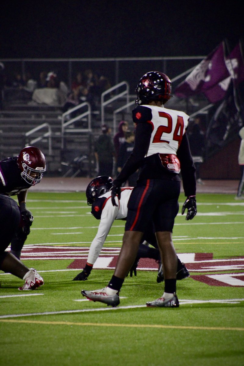 24 solo tackles 
30 assists 
6 Tfls
2 forced fumbles
3 sacks
10 Qb hurries

hudl.com/v/2Meysm