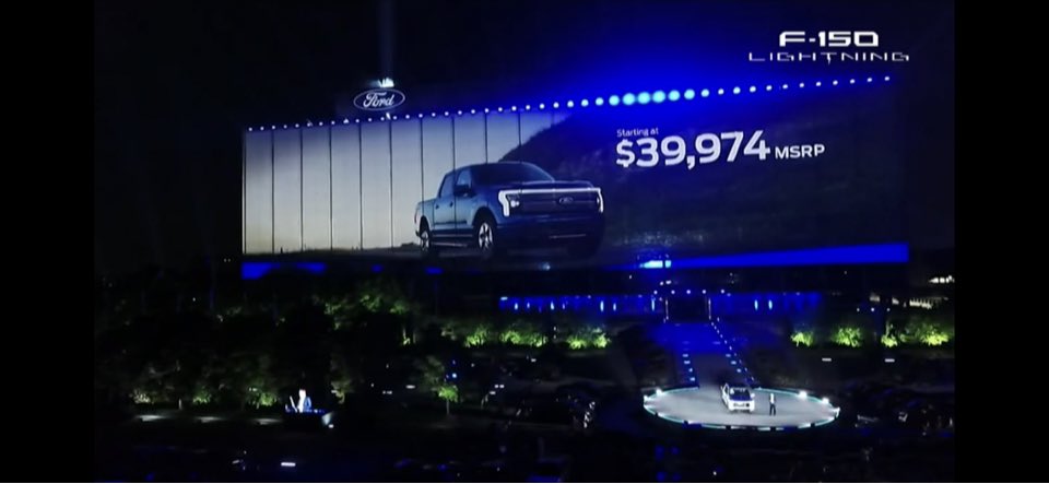 Matturoffact's tweet photo. Throw back Thursday to when you could get an electric truck for under $40,000!!!
@Ford @Tesla @elonmusk @jimfarley98  hopefully we will get back to the idea of an affordable EV for the masses, maybe call it a Model E? 
food for thought from a frustrated consumer @Ford_Insiders https://t.co/IDaSeJgolX