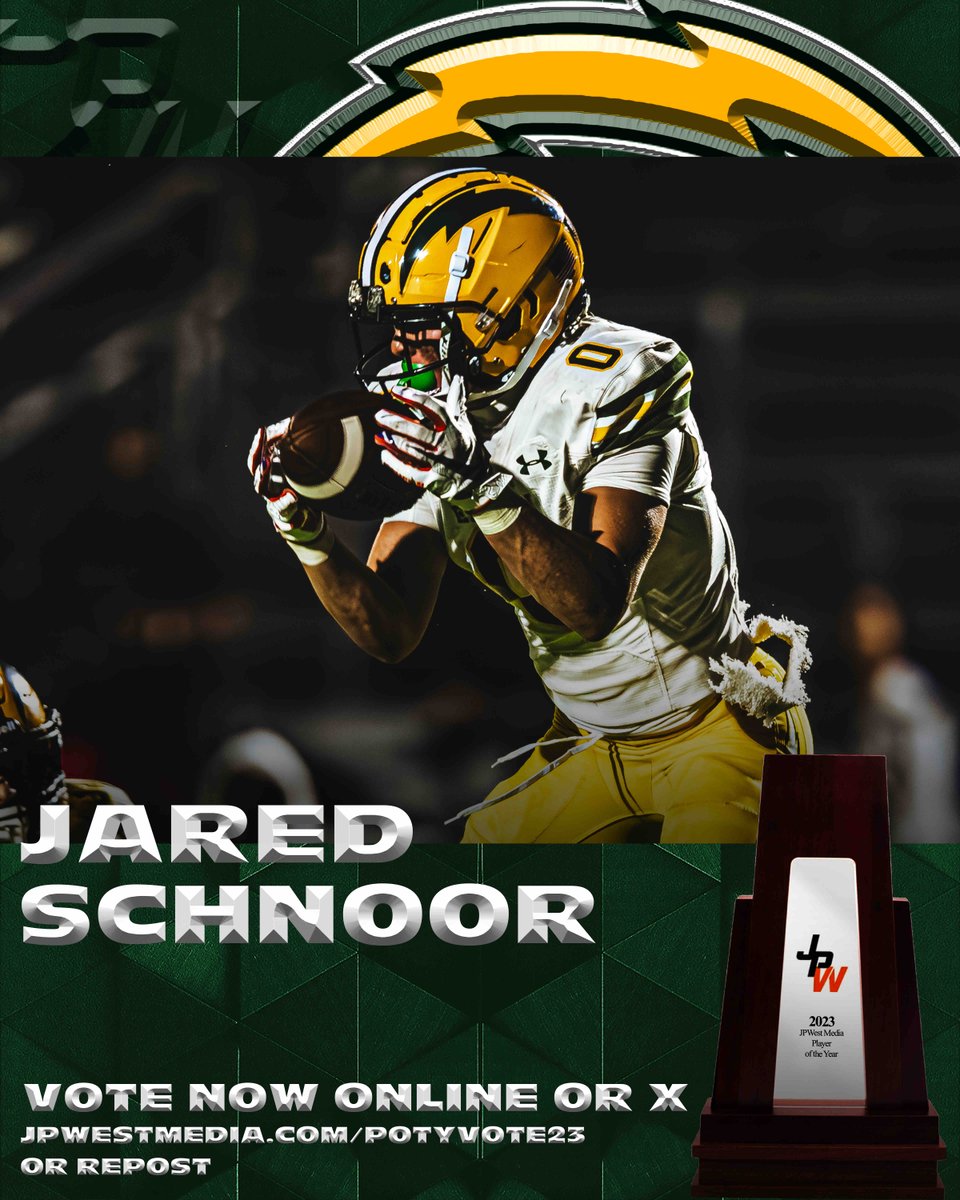 Could <a href="/JaredSchnoor/">Jared Schnoor</a> cap off a great senior year with the Player of the Year?

BREAKDOWN: jpwestmedia.com/breaking-playe…
VOTE NOW: jpwestmedia.com/potyvote23

Or every repost counts as 1 vote