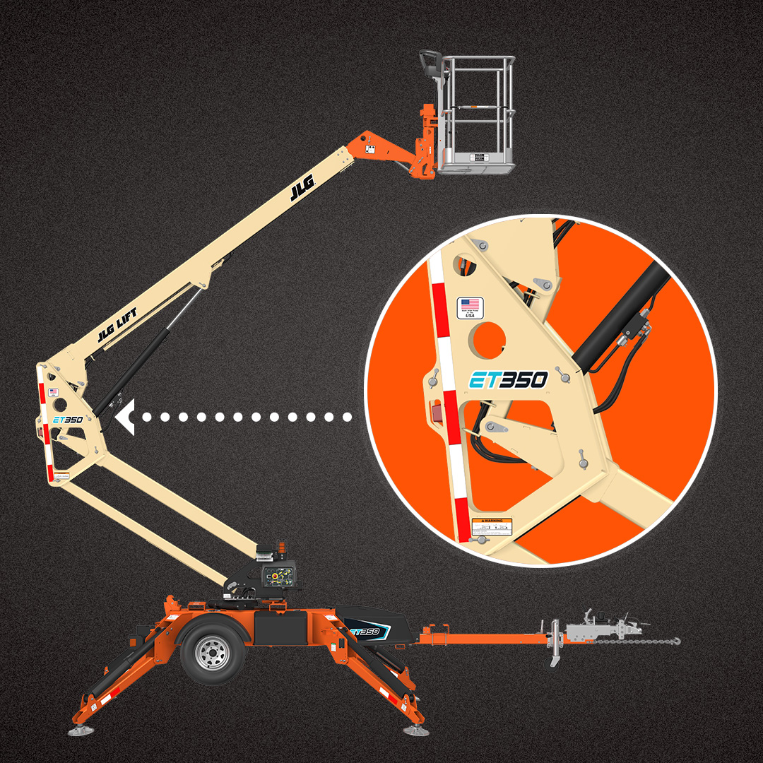 Look who got a refresh! The easy-to-transport JLG® Tow-Pro® Series is back with a parking brake audible indicator, smart charger, LED taillights, mounting bracket lockable hoods and more! Check out the lineup: bit.ly/3XHYKTM