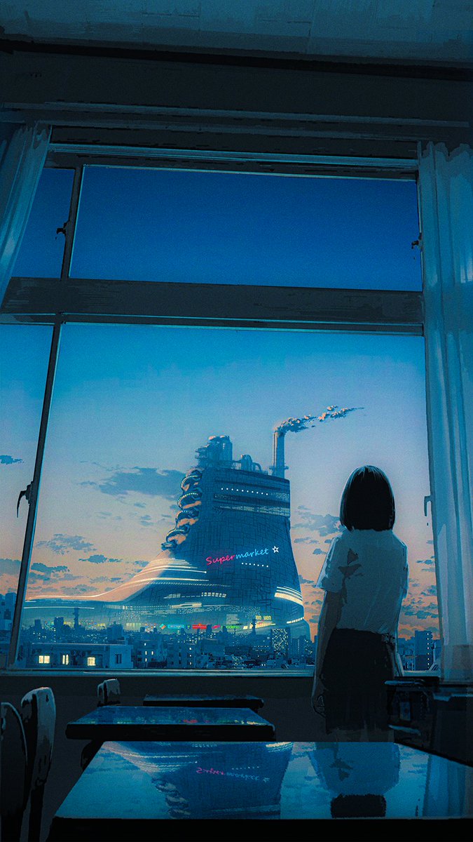 12月になったのでフォロワーさんに自己紹介しようぜ 青い絵を描いています