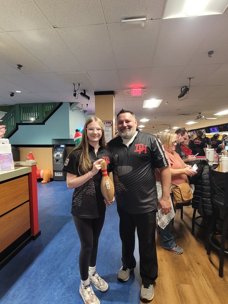 DHHSAthletics's tweet photo. Congratulations Alyssa on your PERFECT Game, 300!!  What an accomplishment.  #DixieProud https://t.co/ZoLhzJQJ9G