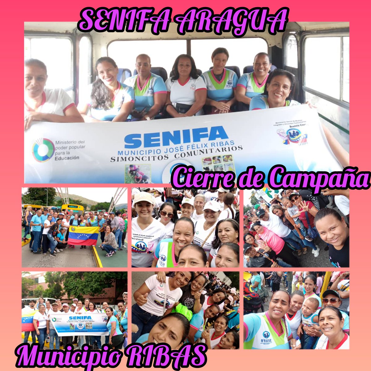 MRibasSenifa's tweet photo. Y SENIFA Municipio RIBAS dijo presente en el cierre de campaña, defendemos lo nuestro y decimos 5 veces si. #ELESEQUIBOESNUESTRO @NicolasMaduro @delcyrodriguezv @dcabellor @_LaAvanzadora @Soykarinacarpio @CDCE_MpalRibas @gtorodelara @juancarlospsuv https://t.co/mbQg2HHbRp