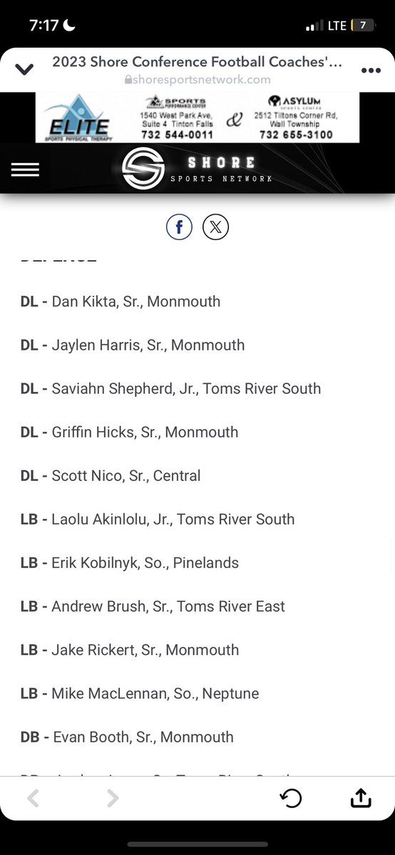 snico0515's tweet photo. Grateful to be named First Team All Division by @ShoreSportsNet Congratulations to all my teammates who earned accolades as well!!!
#WEWILL🦅 #REAFFIRMATION https://t.co/cpAZbyaI6l
