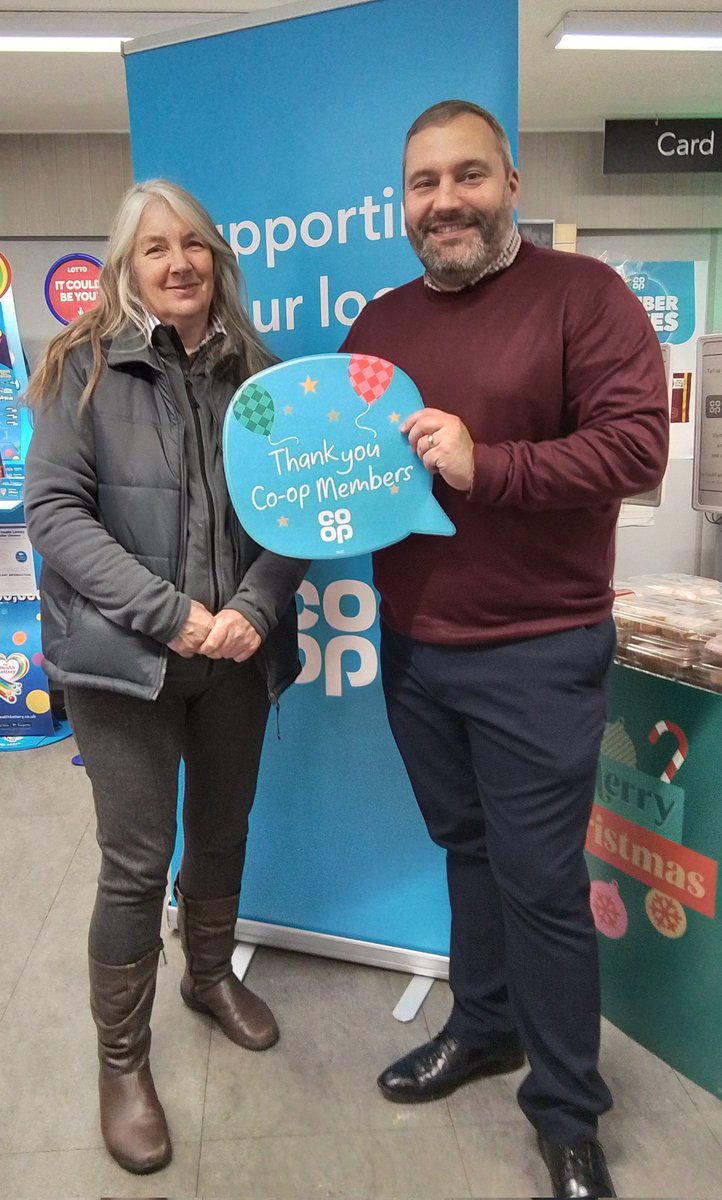babshooli's tweet photo. #coopcelebration
During #RespectforShopworkers Wk I caught up with @coopuk area manager @DSimps0104 on his whistle stop tour of #NEScotland making sure the stores are up to scratch and #Mintlaw store manager Henry signing up @HomeNEA Melinda and Emma as new foodshare partners https://t.co/ou3hFwEDLy