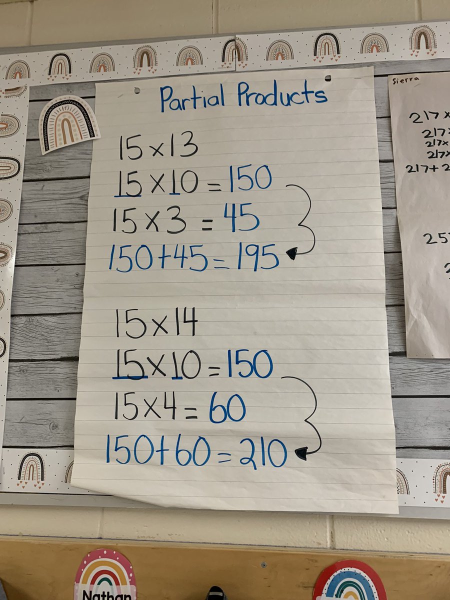 MrsTtate28's tweet photo. How can we make numbers easier to multiply? 🧐 https://t.co/5SFy8FaH6a