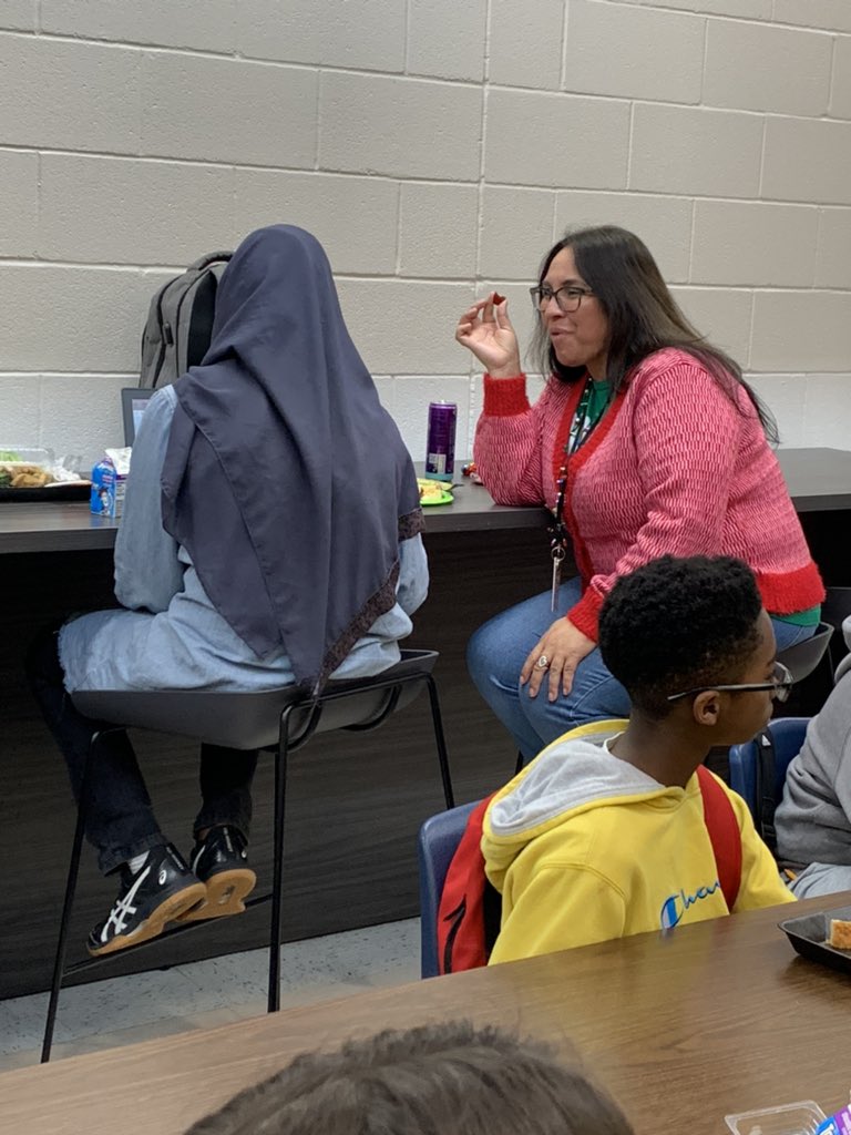 NISDZachry's tweet photo. Our Wolverine Teachers sharing in conversations and games with our students today during lunchtime.
#WolverineExpress https://t.co/NRud6WcKqr