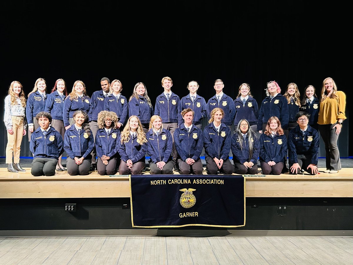 Congratulations to our FFA members who received their jackets tonight! <a href="/Garner_HS/">Garner High School</a> <a href="/garner_ffa/">GarnerFFA</a>