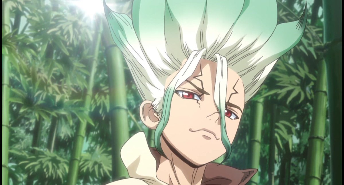 FrenchynFries's tweet photo. TMS Studios did it again what an amazing climax to this arc they love this show and it’s visible in the work they create I always love Dr. Stone even though it never gets the talk and attention it deserves I will always be one boosting the name of this amazing series #Senku #Dcst https://t.co/qVwMvQkh15