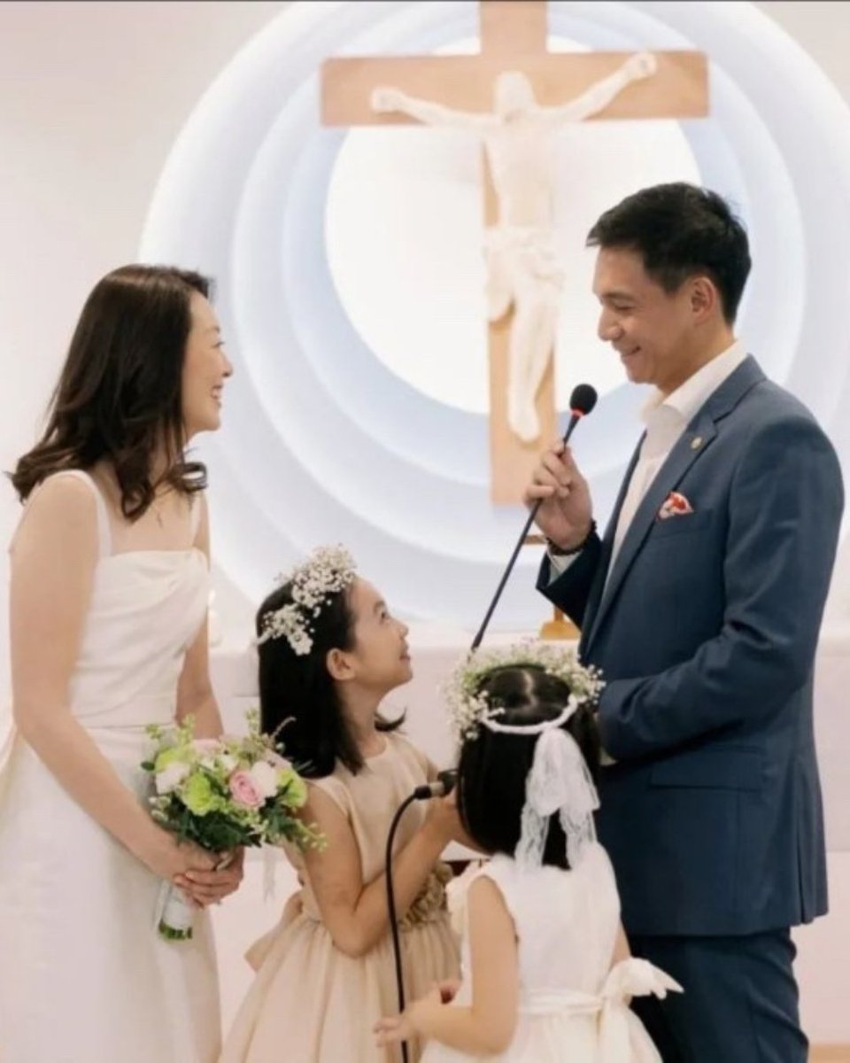 philstarlife's tweet photo. After all these years, Chris Tiu and his wife Clarisse Ong's love for each other is still as strong as ever!

The loving couple shared that they marked their decade-long marriage by renewing their wedding vows in an intimate ceremony on Nov. 30, which was attended by their two children Amanda and Mari. (📸: Cocoon Studio PH)

READ: https://t.co/RJWe5UKStk