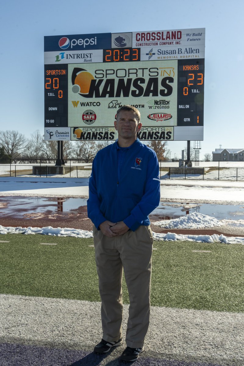 Sports in Kansas 2023 All-Classes &amp; 3A Football Coach of the Year

Shelby Wehrman, Cheney  

Wehrman led the Cardinals (13-0) to their first ever state title by defeating Topeka-Hayden, 34-7, in the 3A state championship in Hutchinson. Wehrman ended the Andale streak at 57-games