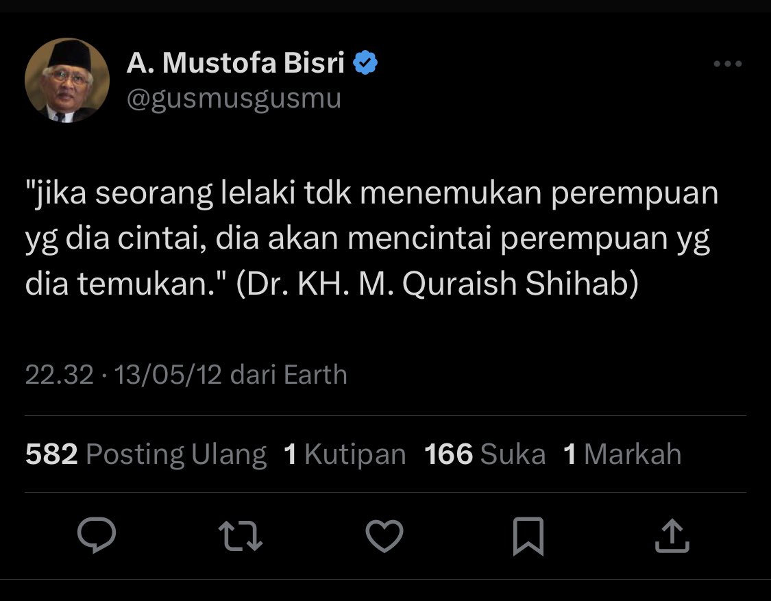 Jika seorang lelaki … 🥰