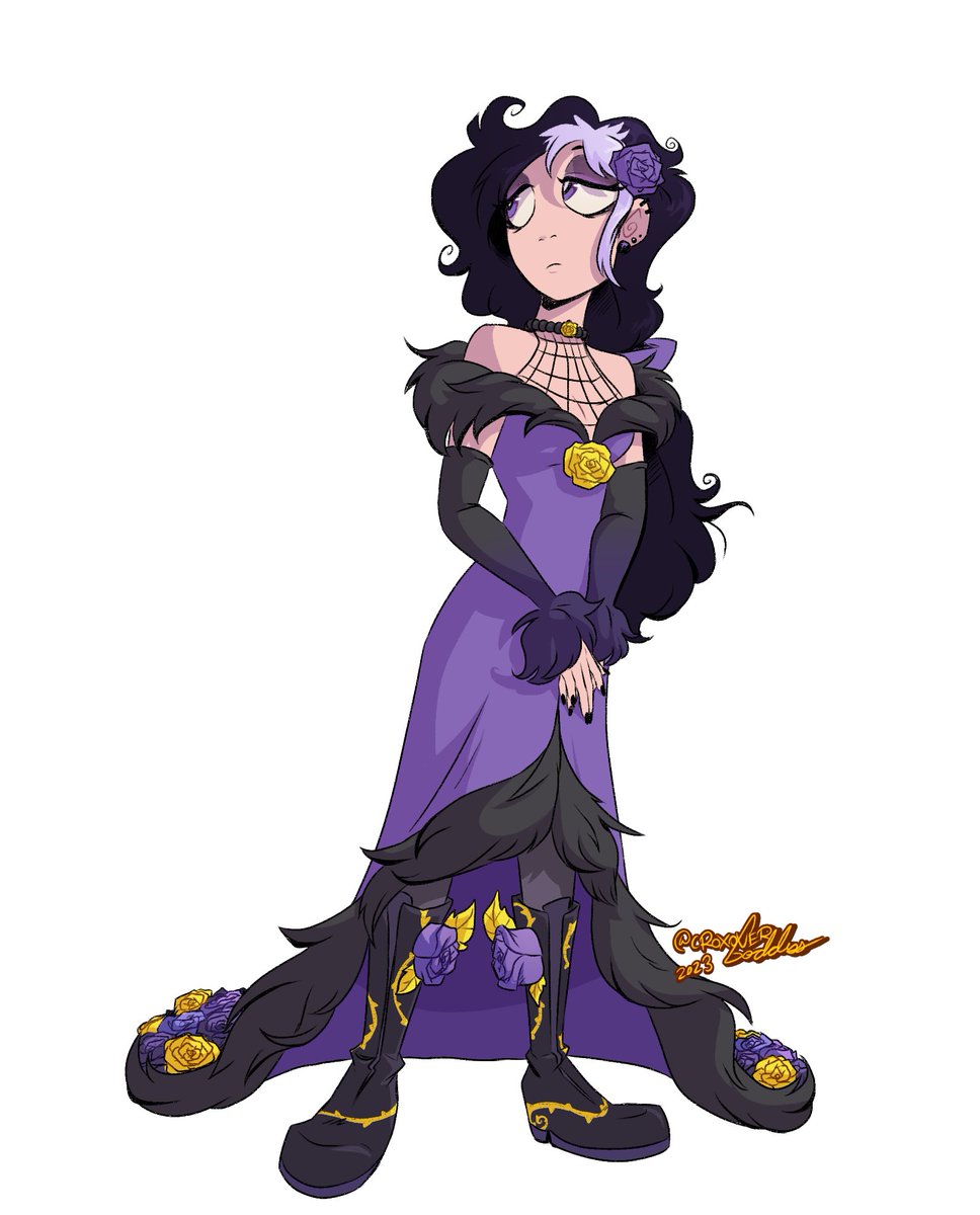 「OC outfit design commission for !」|🐝Roxanne🐝のイラスト
