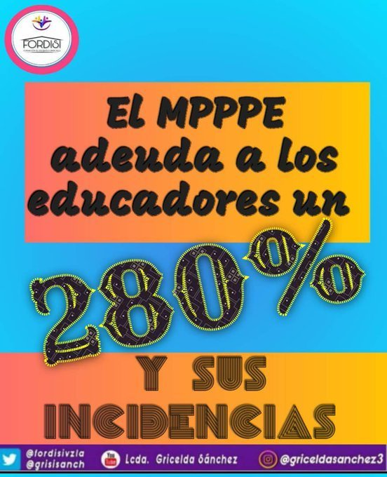 grisisanch's tweet photo. 🆘 Más de 630 días sin aumento

🆘 Se adeuda el 280% con recurrencia y adicionalmente las Primas

🆘 Aguinaldos Fraccionados y devaluados

🆘 El II CCUU tiene 3 años, 7 meses vencido

🆘 No hay HCM y el IPASME está destruido

🆘 Descuentos inconsultos

https://t.co/cZ15MpTrPH