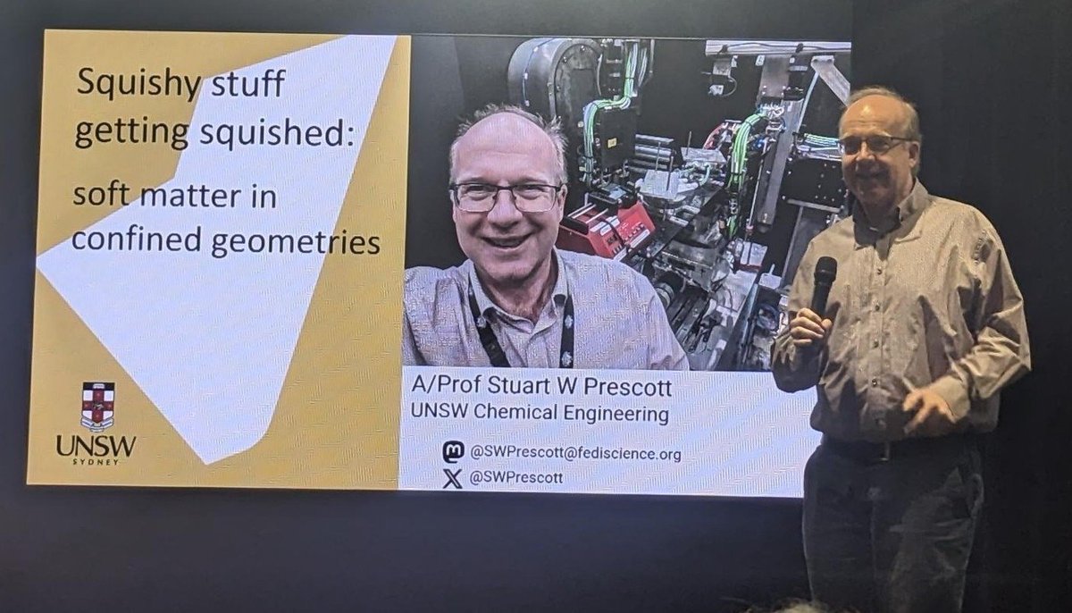 UNSWChemEng's tweet photo. Congratulations to A/Prof Stuart Prescott, for winning the ANBUG Neutron Award 2023. The award recognises exceptional contributions to neutron science research and leadership in advancing the Australian neutron scattering community.
#unsw #unswengineering #UNSWChemEng https://t.co/h7eRjibNgy