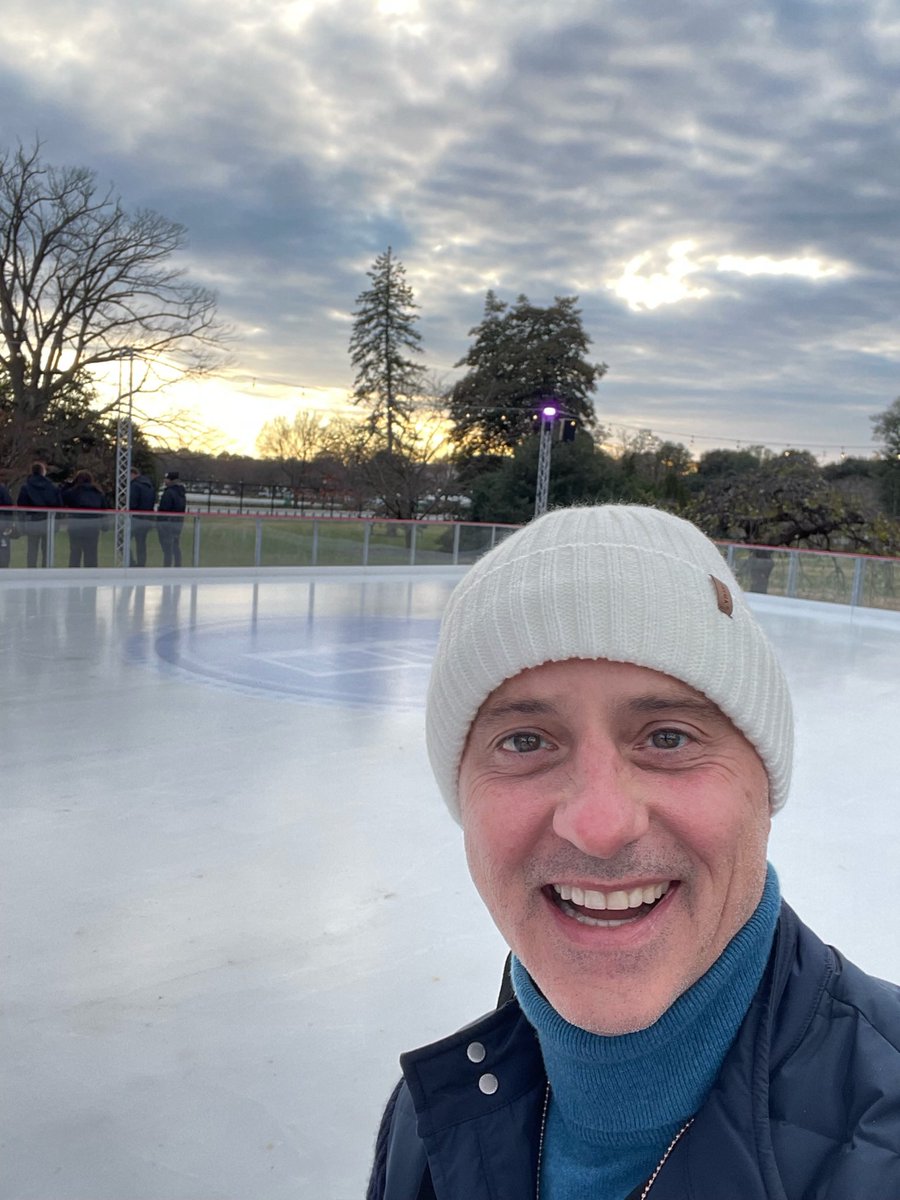 For my #TikTok debut… Had the honor of helping Dr. Jill Biden open the #WhiteHouse Holiday ice rink yesterday with help from #Snoopy, Gary Bettman, and many talented skaters. #FLOTUS ➡️ tiktok.com/t/ZPRvbG6jG/