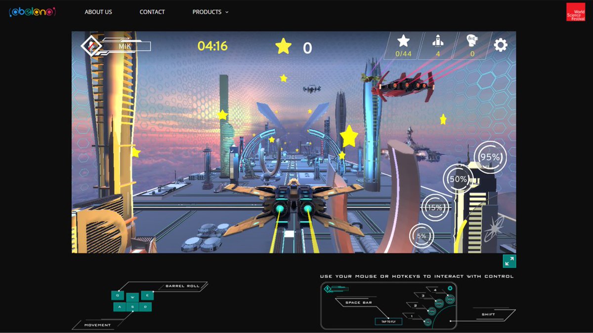 Happy to announce that the browser version of Near the Speed of Light is out! In this experience, a team of mobile and web players fly shuttles at various fractions of the speed of light - 5%, 15%, 50%, 95% - aiming to defeat an outsized #VR  opponent. #crossplay