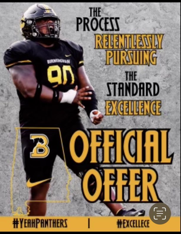 blessed to receive an offer from birmingham southern. go panthers 🖤 <a href="/TheCoachBear48/">BEAR Woods</a> <a href="/Coach_Colucci/">Anthony Colucci</a> <a href="/LION4__/">Qoach Buggs</a> <a href="/CoachJC16/">Jonathan Chandler</a> <a href="/RussBrooks13/">Russ Brooks</a>