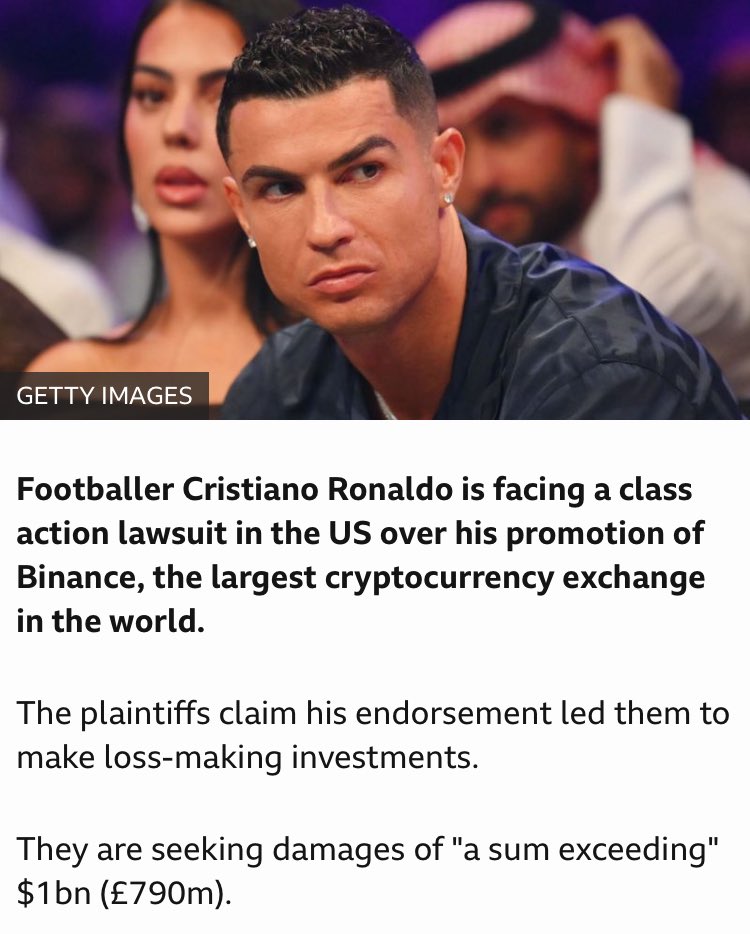 #Ronaldo #Binance