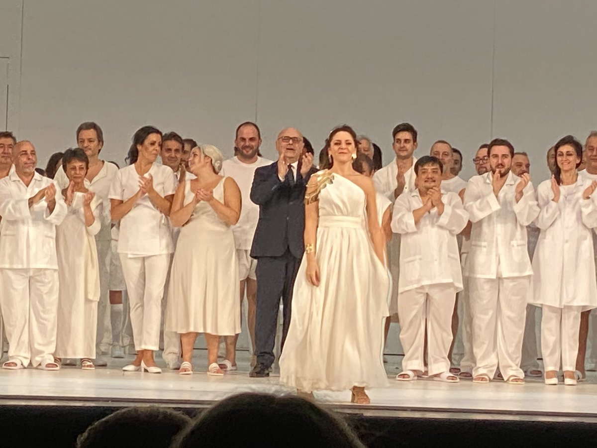 WandererSite's tweet photo. Mefistofele a @OperaRoma : MeS maladroite et décevante #SimonStone. Triomphe pour @M__Mariotti et @Maria_Agresta ainsi que #JohnRelyea et chœurs! https://t.co/1ssvSK0nNF