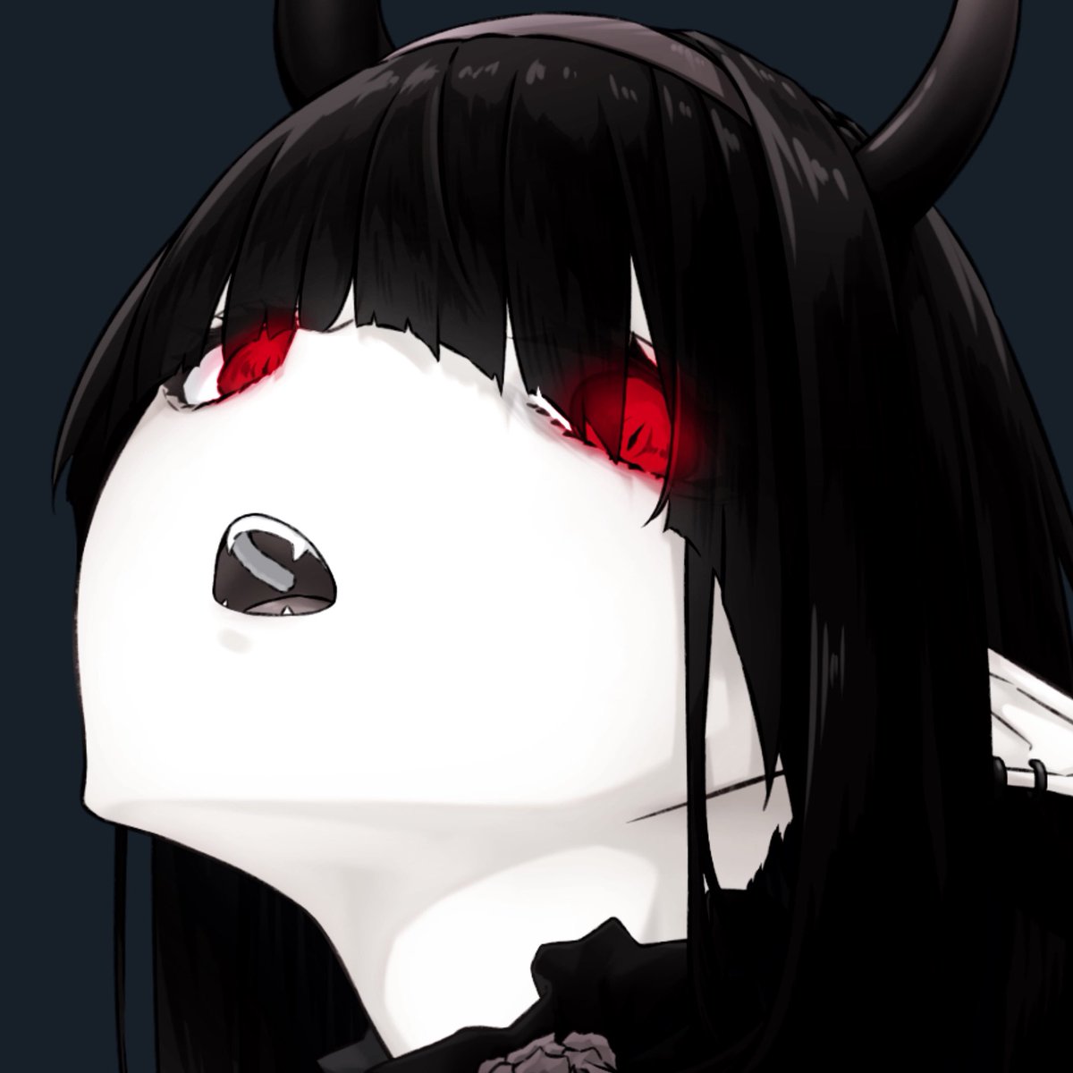 「アイコンの悪魔っ子ちゃんに次ぐ 新しいマイキャラクターを創造したから 今年のイラ」|ケルのイラスト