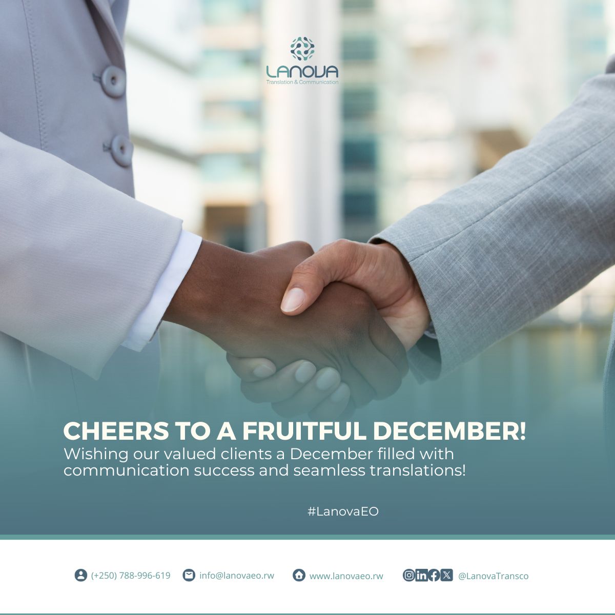 #HappyDecember! May this month bring you clarity, connection, and collaborative achievements. 

🇷🇼🌐📚 #LanguageMatters #CommunicationSuccess #Lanovization