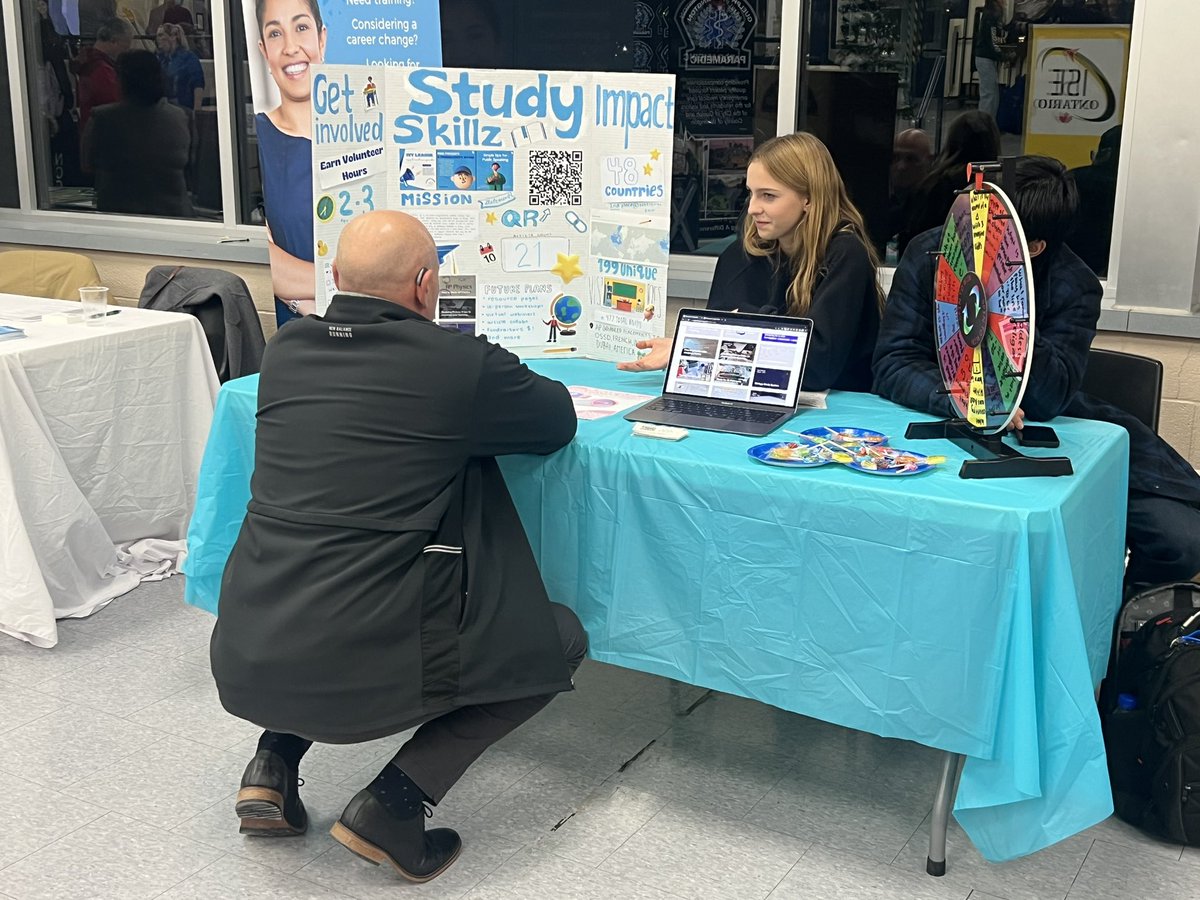 Your Pathways-Your Choice is wrapping Special thanks to @mglazier1 for your support and genuine interest in the success of this event, but more importantly, the success of Wellington Catholic DSB students. <a href="/CEC_GWD/">Career Education Council</a>