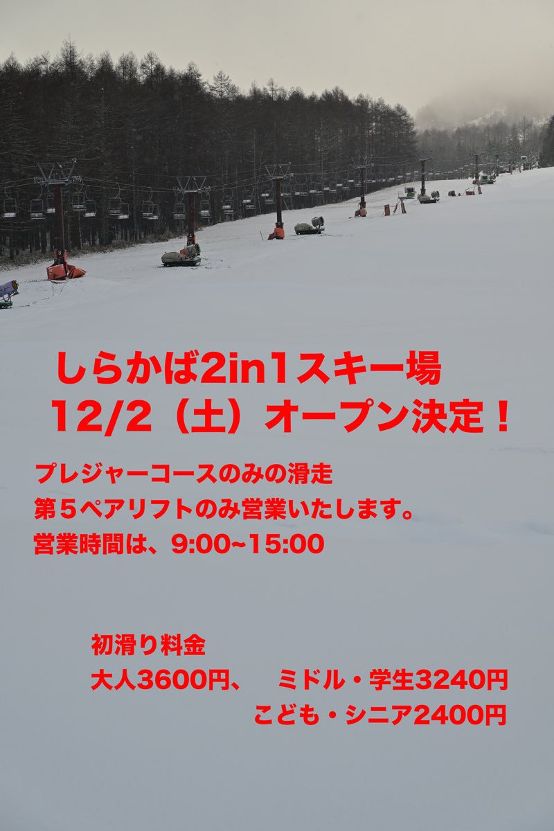 しらかば2in1 白樺国際共通ペア券(白樺高原国際スキー場 しらかば2in1 白樺国際共通ペア券(白樺高原国際スキー場