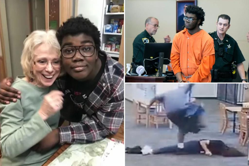 nypost's tweet photo. Prison time for Florida teen who beat teacher over Nintendo Switch would be ‘death sentence,’ his mom says https://t.co/GXyEYArsrf https://t.co/jEkBAEZtRO