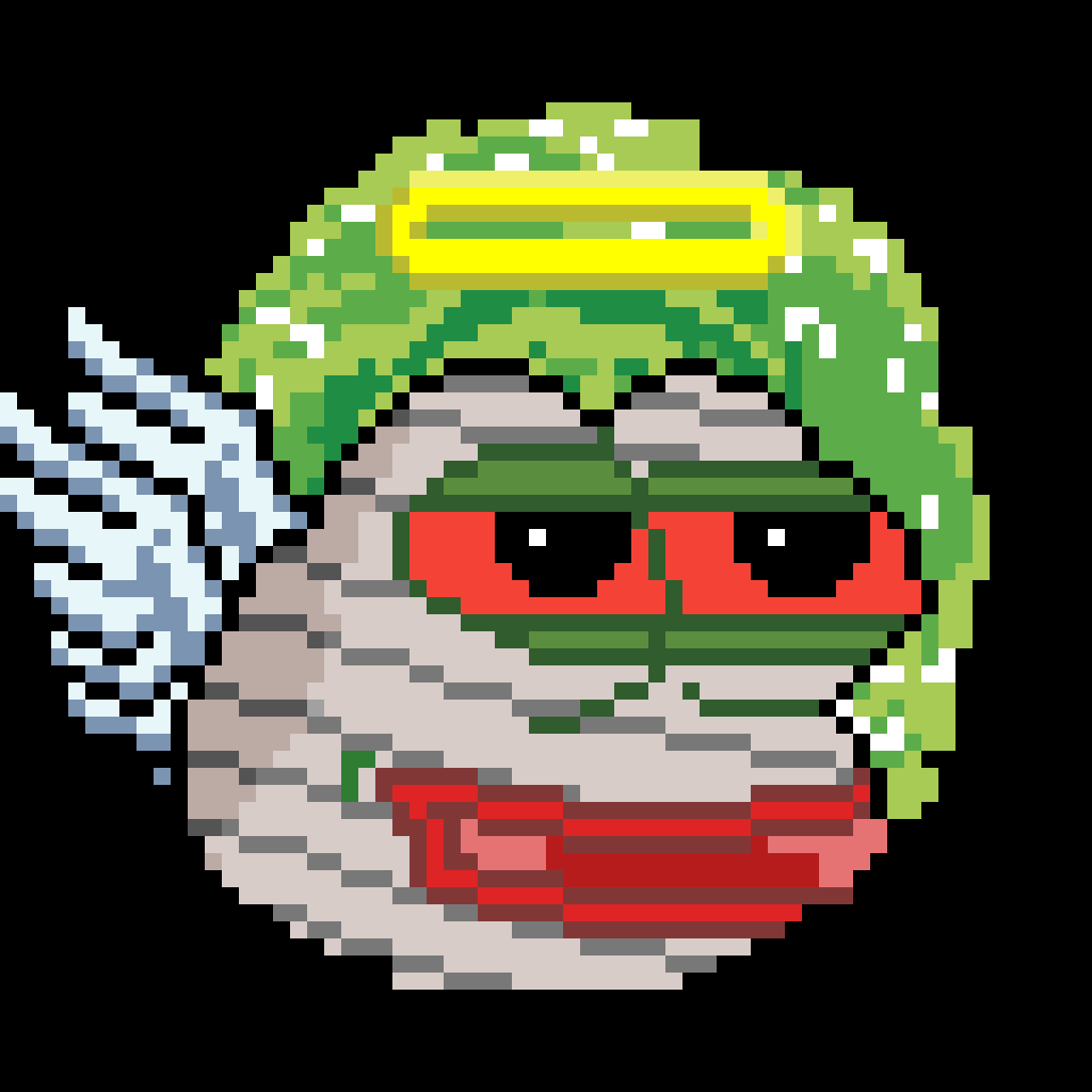 I finally launched <a href="/PepesOnCardano/">Pepes on Cardano🐸 FREE MINT LIVE!!</a> mint lol. If you like pixel art and have 7.5 ada, go mint some. Would appreciate the help.
All love <3