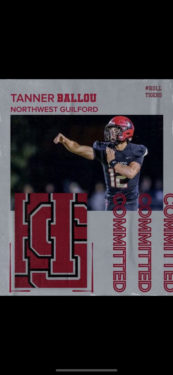 100% COMMITTED to Hampden-Sydney!! I would like to thank my family and all my coaches that helped along the way. <a href="/chrisrusiewicz/">Chris Rusiewicz</a> <a href="/nwestfootball/">Northwest Guilford Football</a> <a href="/CoachJBattleSr/">Jonathan Battle</a> <a href="/KRWallaceFB/">Kevin Wallace, Ed.D</a> <a href="/LindellStone/">Lindell Stone</a> <a href="/ZachZullinger/">Zach Zullinger '07</a>