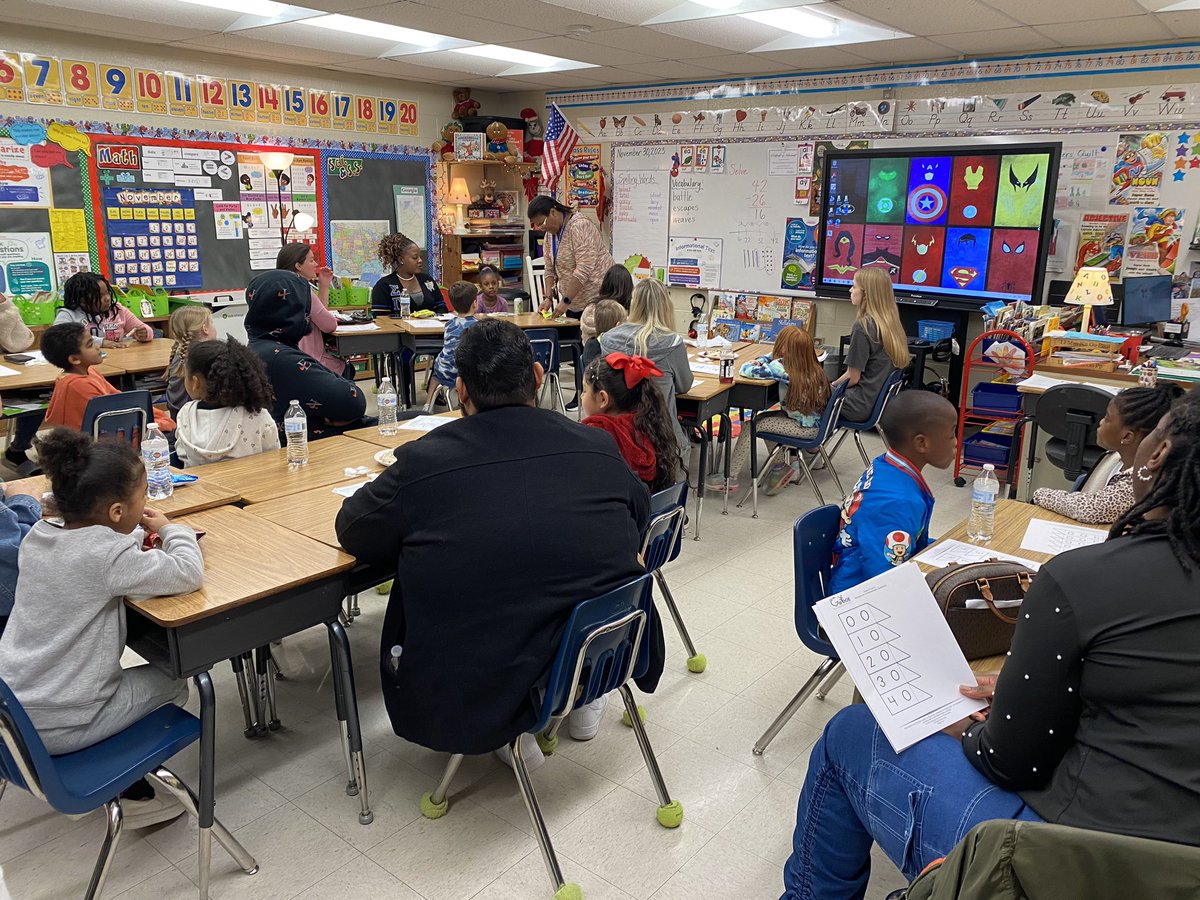 Second Grade families <a href="/HeardMixon/">Heard-Mixon</a> had a great time at Math Make and Take Night!