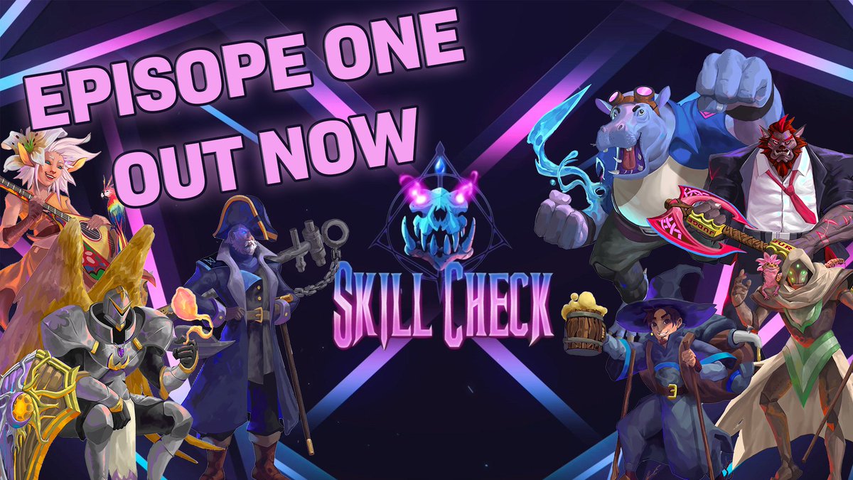 🎲 Skill Check Episode One is out! In it we learn: - The taste of the team - The benefit of Solar Power - The best inaugural dice roll we could hope for Go watch now 👇 youtu.be/Gh-HJvnewIY?si…