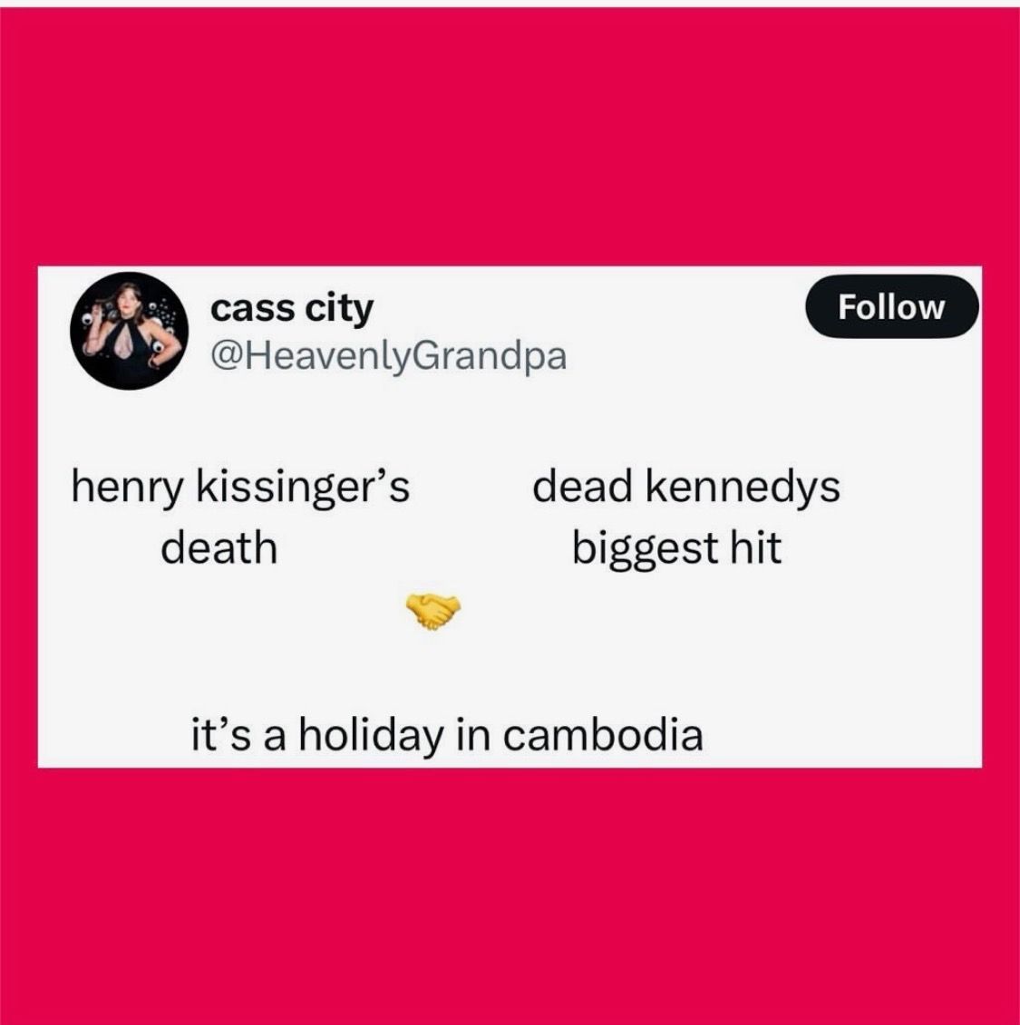 Jello_Biafra_'s tweet image. Happy Holiday