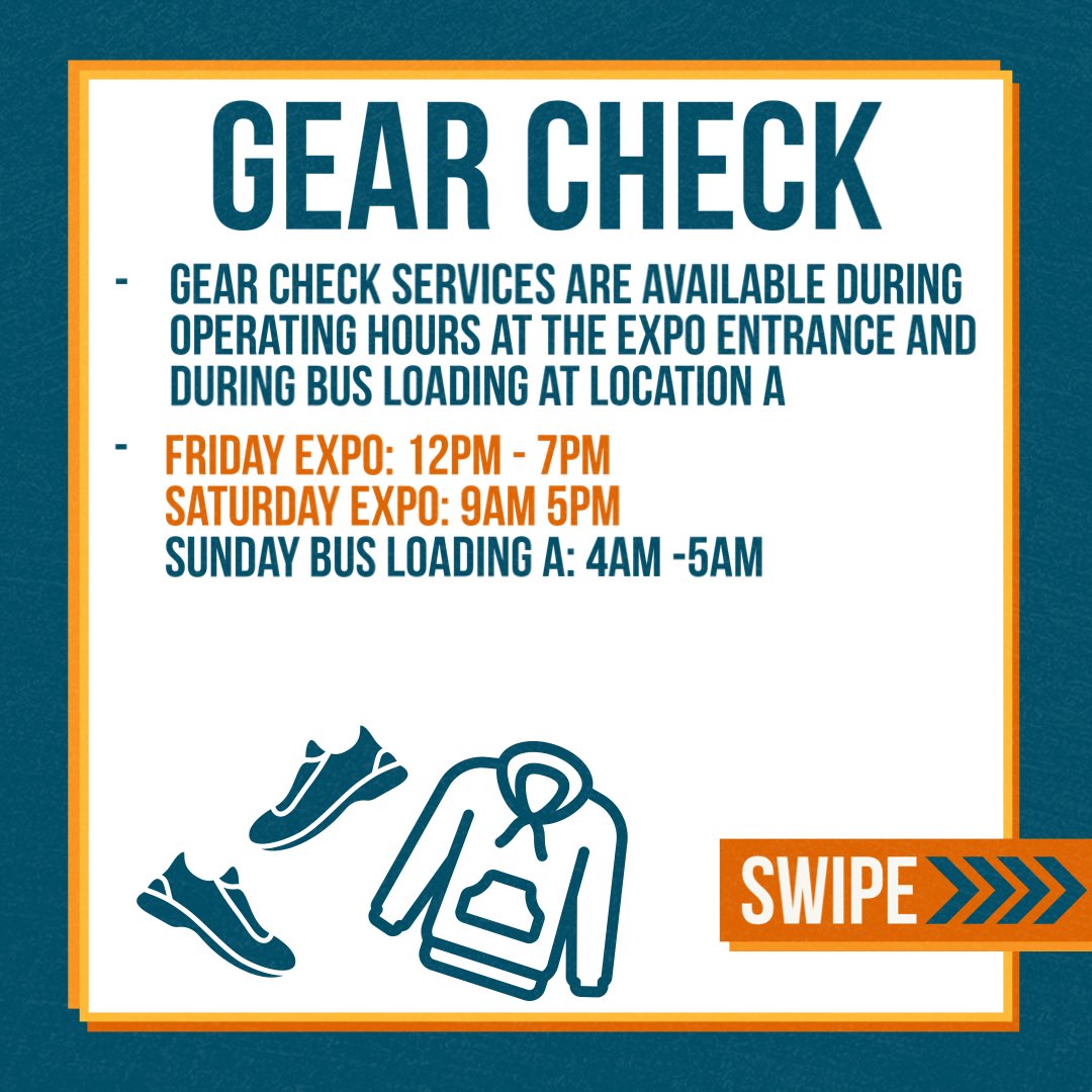 runSRA_CIM's tweet photo. The CIM Expo starts tomorrow! Here’s what you need to know before you go! #cim40 #runcim #road2cim https://t.co/6vojn7Bdbu