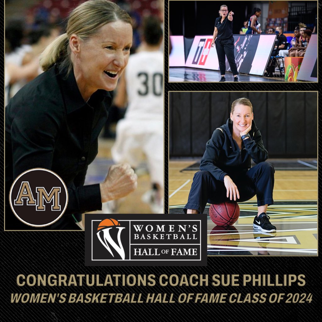 Congratulations to Monarch coaching legend Sue Phillips on being named to the 2024 class of the Women’s Basketball Hall of Fame. Incredible honor for a tremendous coach who has done so much for the Monarch athletics program and the sport of basketball. #GoMonarchs
