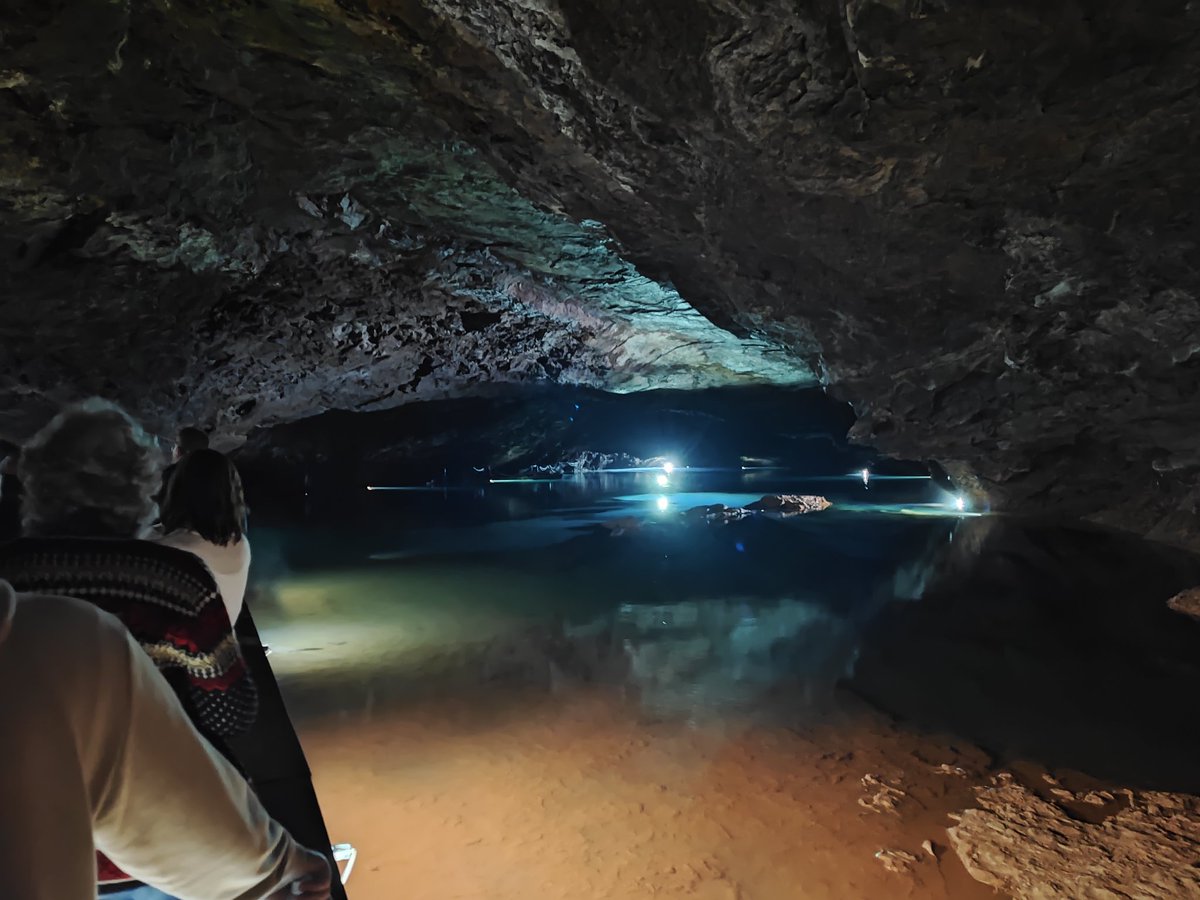 Was on an underground lake last week