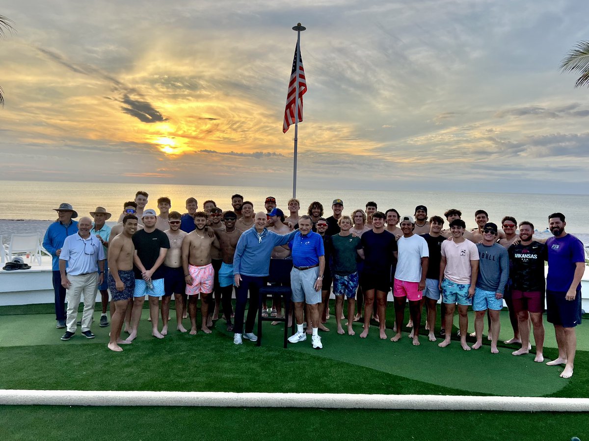 Zac Cole (@zaccole_) on Twitter photo The #Bucs 1st annual Christmas party was a huge success! Thank you Clark, Walt and <a href="/TheFCATeam/">FCA</a> for helping make this such a success.
Former NFL QB Gary Cuozzo and longtime <a href="/MLB/">MLB</a> coach/admin & current <a href="/Nationals/">Washington Nationals</a> advisor <a href="/Dave_Jauss/">Dave Jauss</a> spoke to our guys.
The SWFL views #Bucs ⚔️🟣🏴☠️ The #Bucs 1st annual Christmas party was a huge success! Thank you Clark, Walt and <a href="/TheFCATeam/">FCA</a> for helping make this such a success.
Former NFL QB Gary Cuozzo and longtime <a href="/MLB/">MLB</a> coach/admin & current <a href="/Nationals/">Washington Nationals</a> advisor <a href="/Dave_Jauss/">Dave Jauss</a> spoke to our guys.
The SWFL views #Bucs ⚔️🟣🏴☠️