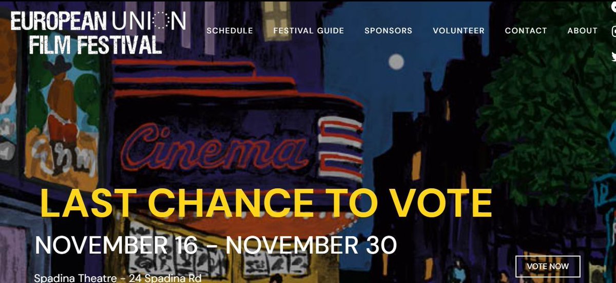 EU Film Festival TO tweet media