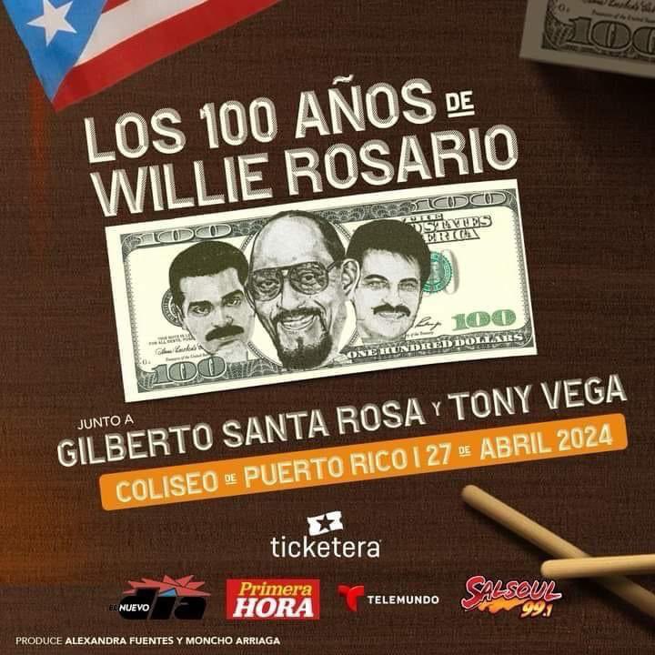 GRAN CELEBRACIÓN POR 100 AÑOS DEL MAESTRO <a href="/willierosarioPR/">Willie Rosario</a> EN PUERTO RICO ‼️‼️‼️
.
.
.
#SalsayAlgomas #10AñosWillieRosario #SalsaParaTodos #AquiNomas