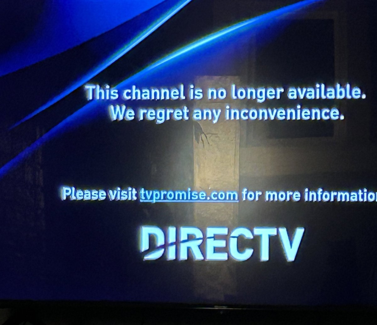 almcgahan's tweet photo. Are you serious, @DIRECTV  and @TEGNA? Get it together and fix this https://t.co/Z8oBgpq9SK
