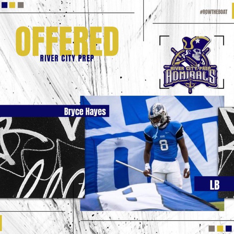 Blessed to receive an offer from @RiverCityPrepFB @BTHS_Football