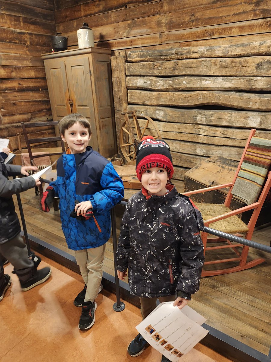 MrsTartesClass2's tweet photo. @CityWindsorON Maison Franรงois Baby was a hit with our students! Looking for Lego people attached to artifacts made the scavenger hunt even more exciting! @GlenwoodGriffin #culminating field trip for #whereweareinplaceandtime https://t.co/f3lG8V4khZ