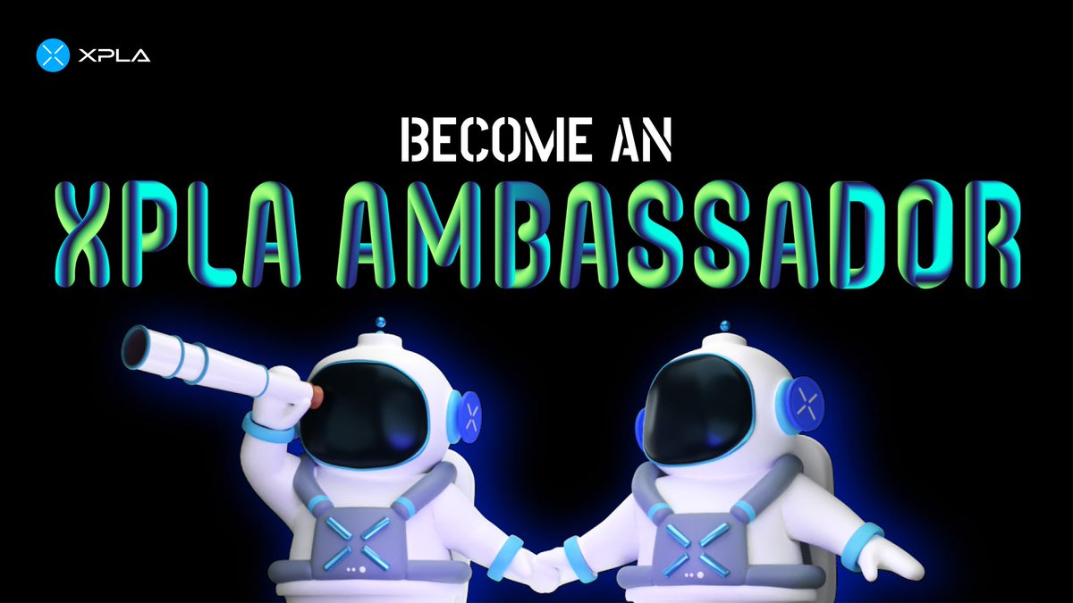 Official_CONX's tweet photo. ๐จโ๐BECOME AN XPLA AMBASSADOR!๐ฉโ๐
EXPLORE top-tier Web3 gaming and let your imagination PLAY in your content creation!
โชApplication Form
๐https://t.co/lbDbYxL8M1
โชProgram Details
๐https://t.co/UouhAcZtrm